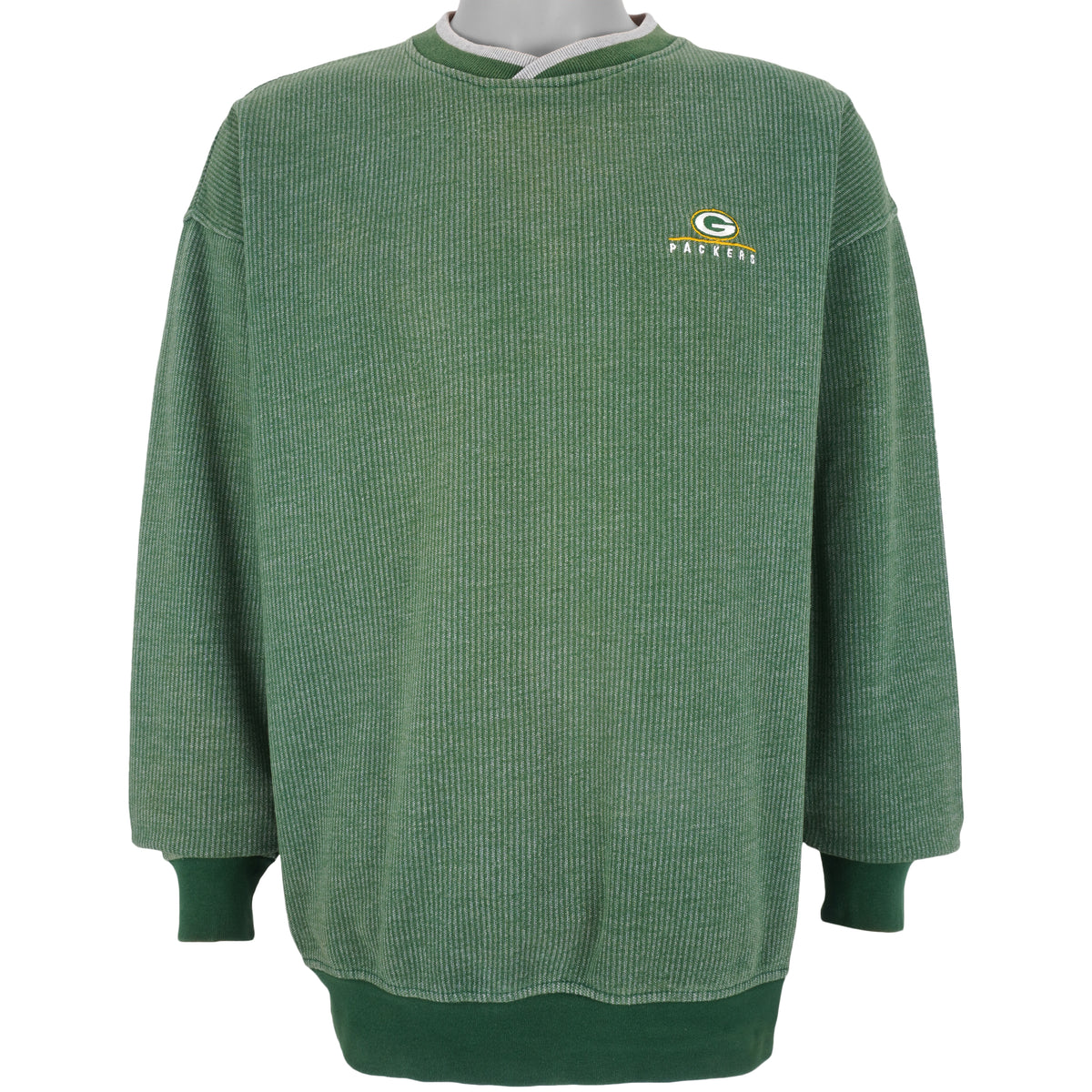 Starter - Green Bay Packers Crew Neck Sweatshirt 1990s Large Vintage Retro Football