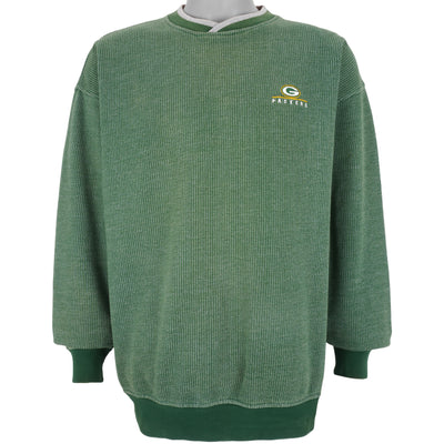 Starter - Green Bay Packers Crew Neck Sweatshirt 1990s Large