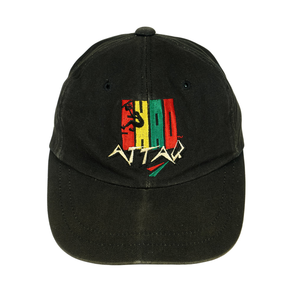 Reebok - Shaq Attaq, #32  Spell-Out Snapback Hat 1990s OSFA Vintage Retro Basketball