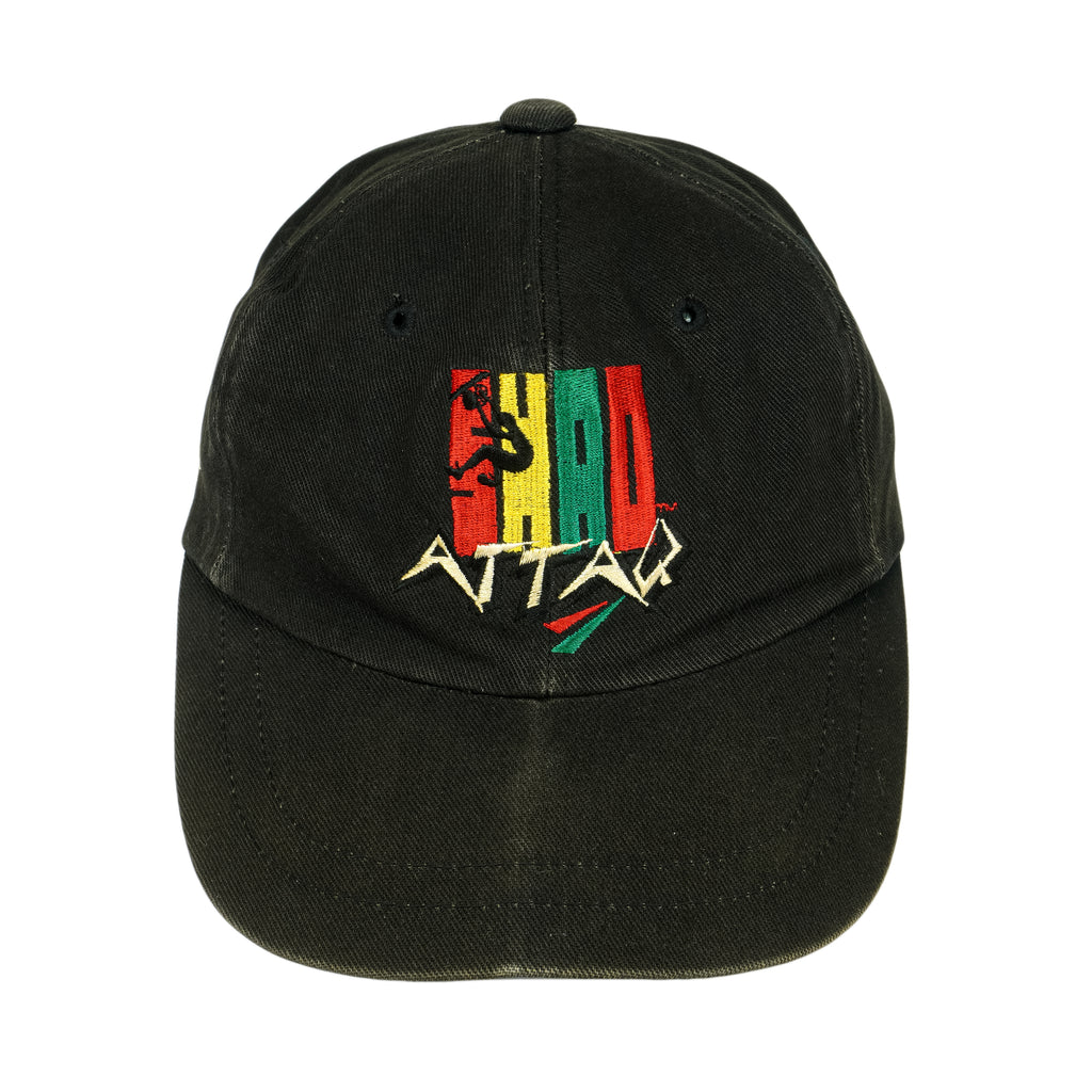 Reebok - Shaq Attaq, #32  Spell-Out Snapback Hat 1990s OSFA Vintage Retro Basketball