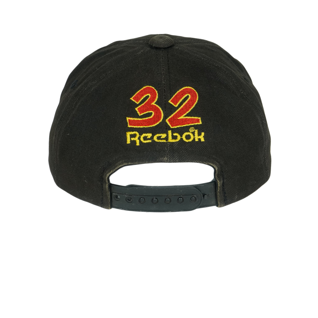 Reebok - Shaq Attaq, #32  Spell-Out Snapback Hat 1990s OSFA Vintage Retro Basketball