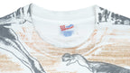 Vintage (Hanes) - Jurassic Park All Over Prints T-Shirt 1990s Large Vintage Retro