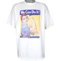 Vintage (Tultex) - Rosie The Riveter, We Can Do It T-Shirt 1990s XX-Large Vintage Retro