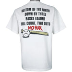 Vintage (No Fear) - Baseball Bottom Of The Ninth Deadstock T-Shirt 1990s X-Large Vintage Retro