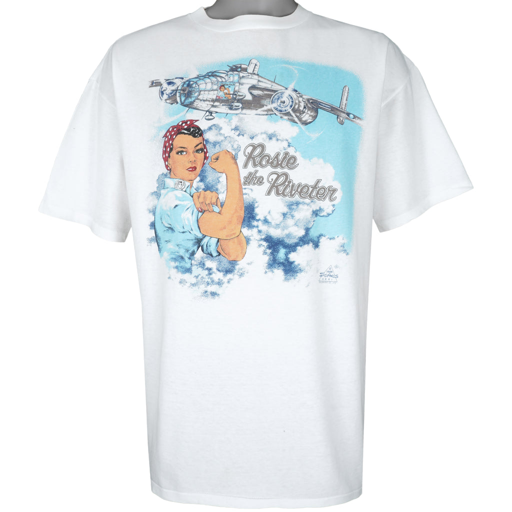 Vintage (Oneita) - Rosie The Riveter Deadstock T-Shirt 1995 X-Large Vintage Retro