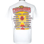 NBA (Pro Player) - Chicago Bulls, 6 Time Champions T-Shirt 1998 Medium Vintage Retro Basketball