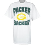 NFL (Screen Stars) - Green Bay Packers X Budweiser T-Shirt 1996 X-Large Vintage Retro Football