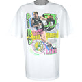 NBA (Salem) - Celtics, Larry Bird 3 Time MVP Spell-Out T-Shirt 1990s X-Large Vintage Retro Basketball