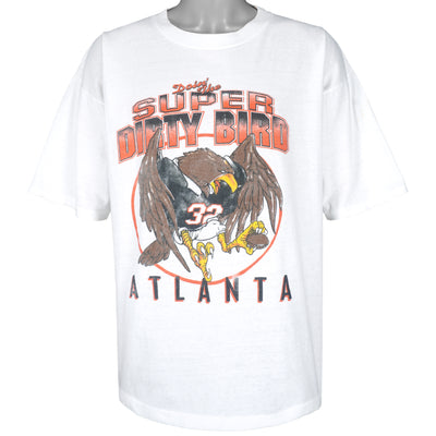 NFL (Q-Tees) - Atlanta Falcons Super Dirty Bird T-Shirt 1990s X-Large