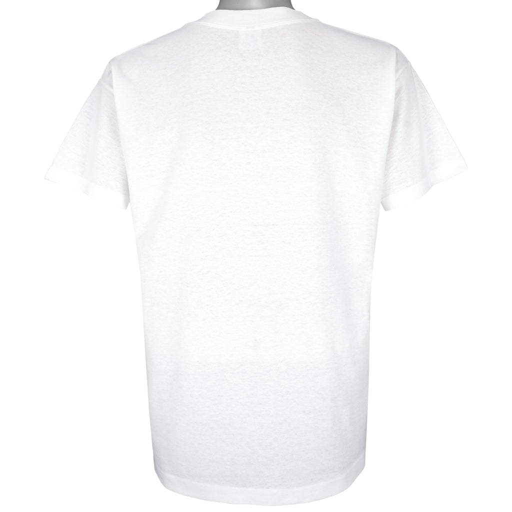 MLB (Trench) - Chicago Cubs Big Logo T-Shirt 1991 X-Large Vintage Retro Baseball