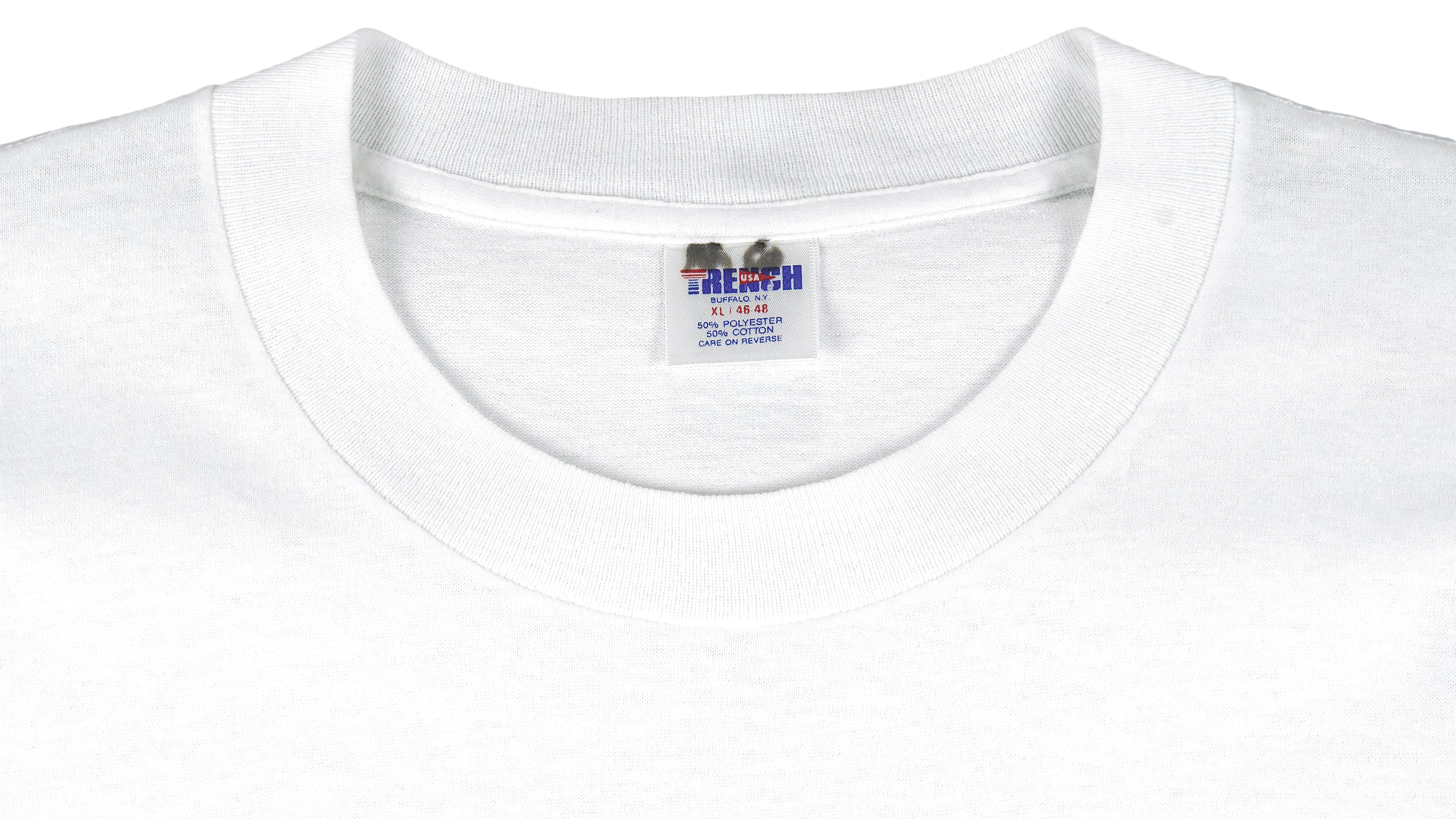 MLB (Trench) - Chicago Cubs Big Logo T-Shirt 1991 X-Large Vintage Retro Baseball