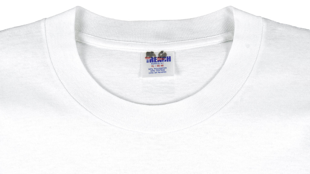 MLB (Trench) - Chicago Cubs Big Logo T-Shirt 1991 X-Large Vintage Retro Baseball