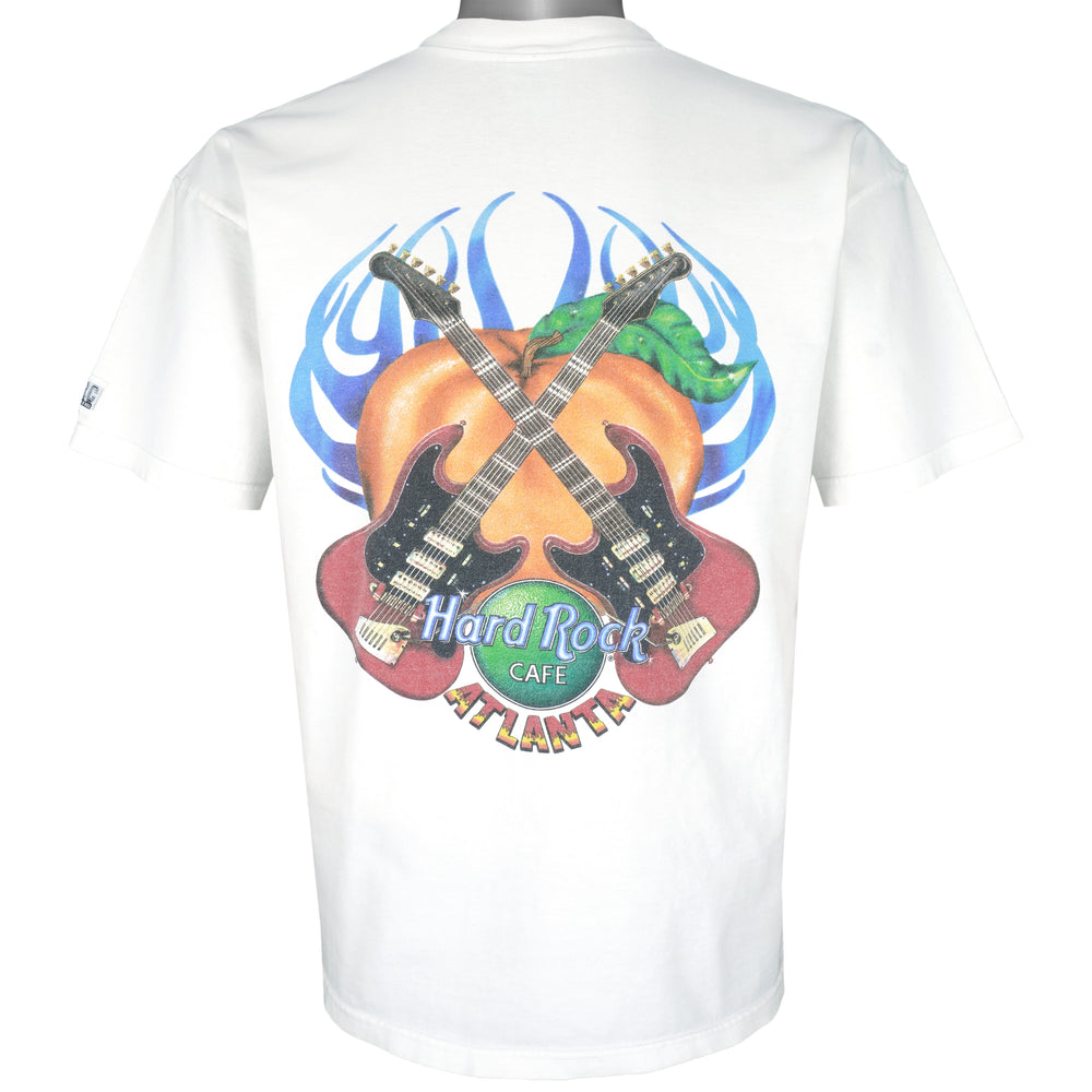 Vintage - Hard Rock Cafe - Atlanta T-Shirt 1990s Large Vintage Retro