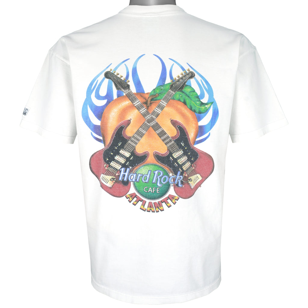 Vintage - Hard Rock Cafe - Atlanta T-Shirt 1990s Large Vintage Retro