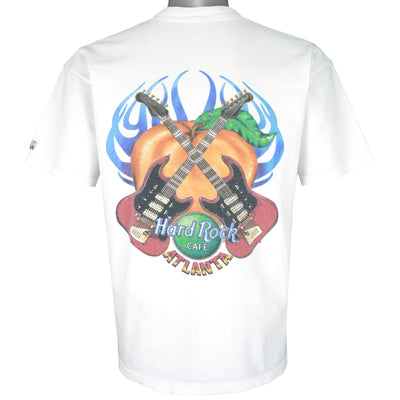 Vintage - Hard Rock Cafe Atlanta Guitar T-Shirt 1990s Large
