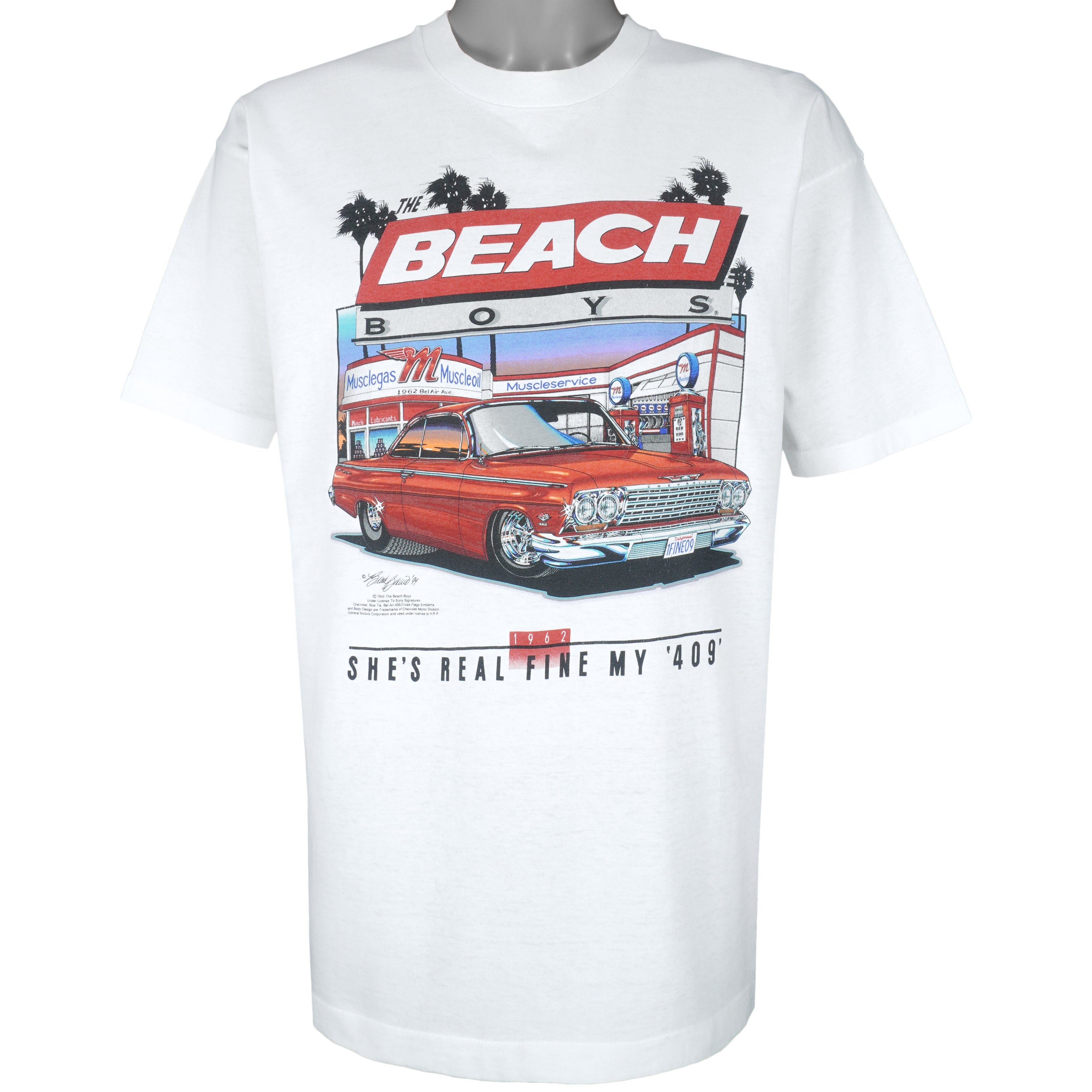 Vintage - The Beach Boys T-Shirt 1995 Large Vintage Retro