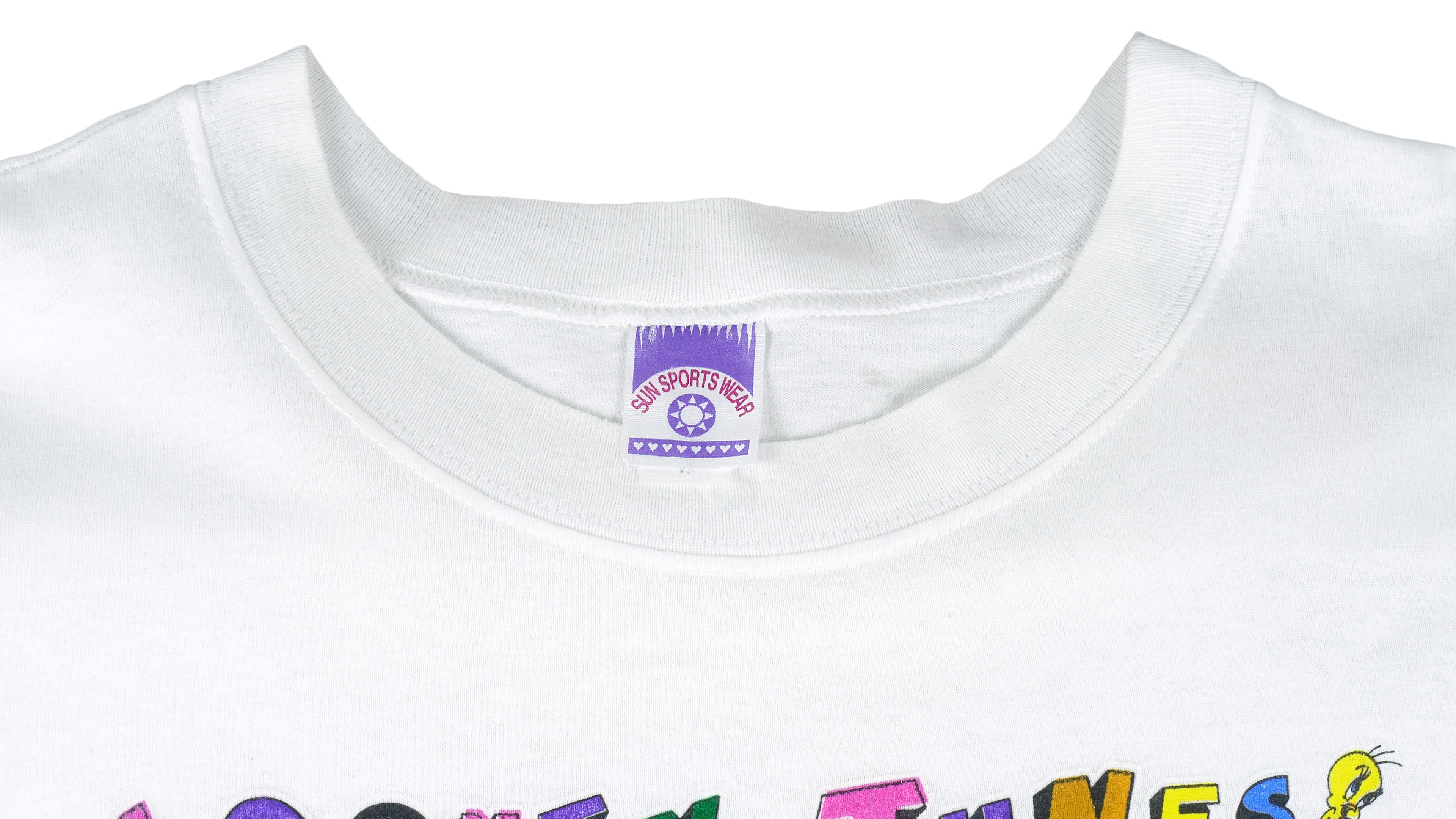Looney Tunes (Sun Sports Wear) - Looney Characters T-Shirt 1994 X-Large Vintage Retro