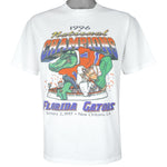 NCAA (Power Pro) - Florida Gators National Champions T-Shirt 1996 Large Vintage Retro College