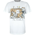 Vintage (Anvil) - Alaska, National Park T-Shirt 1990s Medium Vintage Retro
