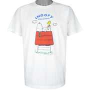 Vintage - Peanuts Snoopy Woodstock T-Shirt 1990s Large Vintage Retro