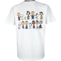 Vintage - Peanuts Snoopy Woodstock Cartoon Characters T-Shirt 1990s Large Vintage Retro