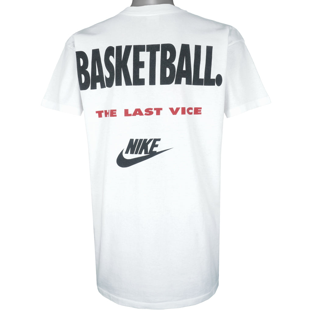 Nike - Basketball The Last Vice T-Shirt 1990s X-Large Vintage Retro