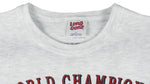 NBA (Long Gone) - Chicago Bulls 1991 World Champions T-Shirt 1990s Large Vintage Retro Basketball