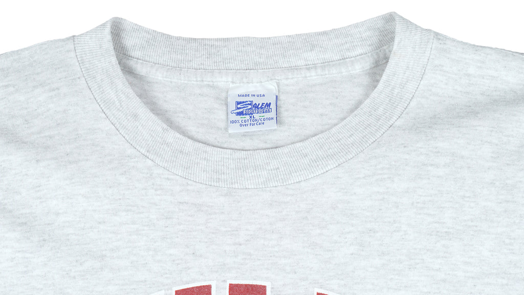 NBA (Salem) - Grey Chicago Bulls, XXL T-Shirt 1990s X-Large Vintage Retro Basketball