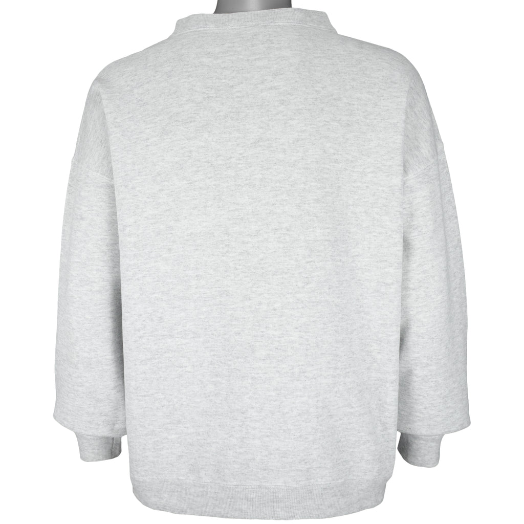 NBA - Chicago Bulls Spell-Out Embroidered Sweatshirt 1990s Large Vintage Retro Basketball