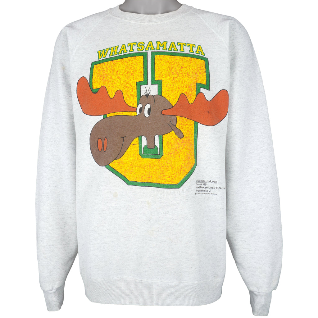 Vintage - Whatsamatta U. Big Spell-Out Sweatshirt 1990s X-Large Vintage Retro