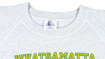 Vintage - Whatsamatta U. Big Spell-Out Sweatshirt 1990s X-Large Vintage Retro