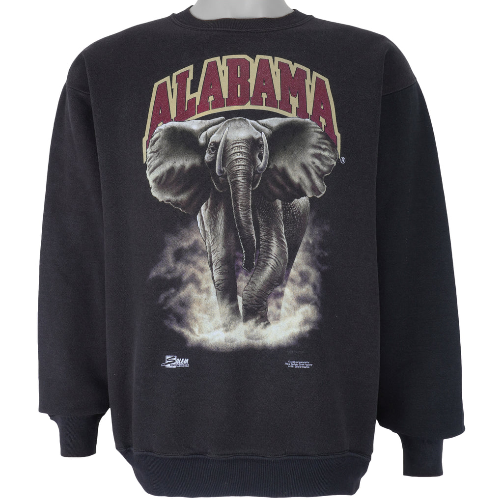 NCAA - Alabama Crimson Tide Crew Neck Sweatshirt 1990s Large Vintage Retro Football College