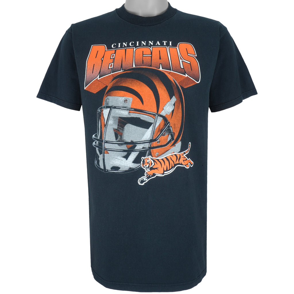 NFL (Chalk Line) - Cincinnati Bengals T-Shirt 1990s Large Vintage Retro Football