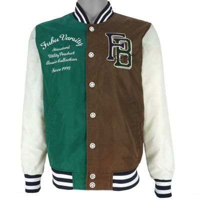 FUBU - Varsity Big Logo & Spell-Out Jacket 1990s Medium