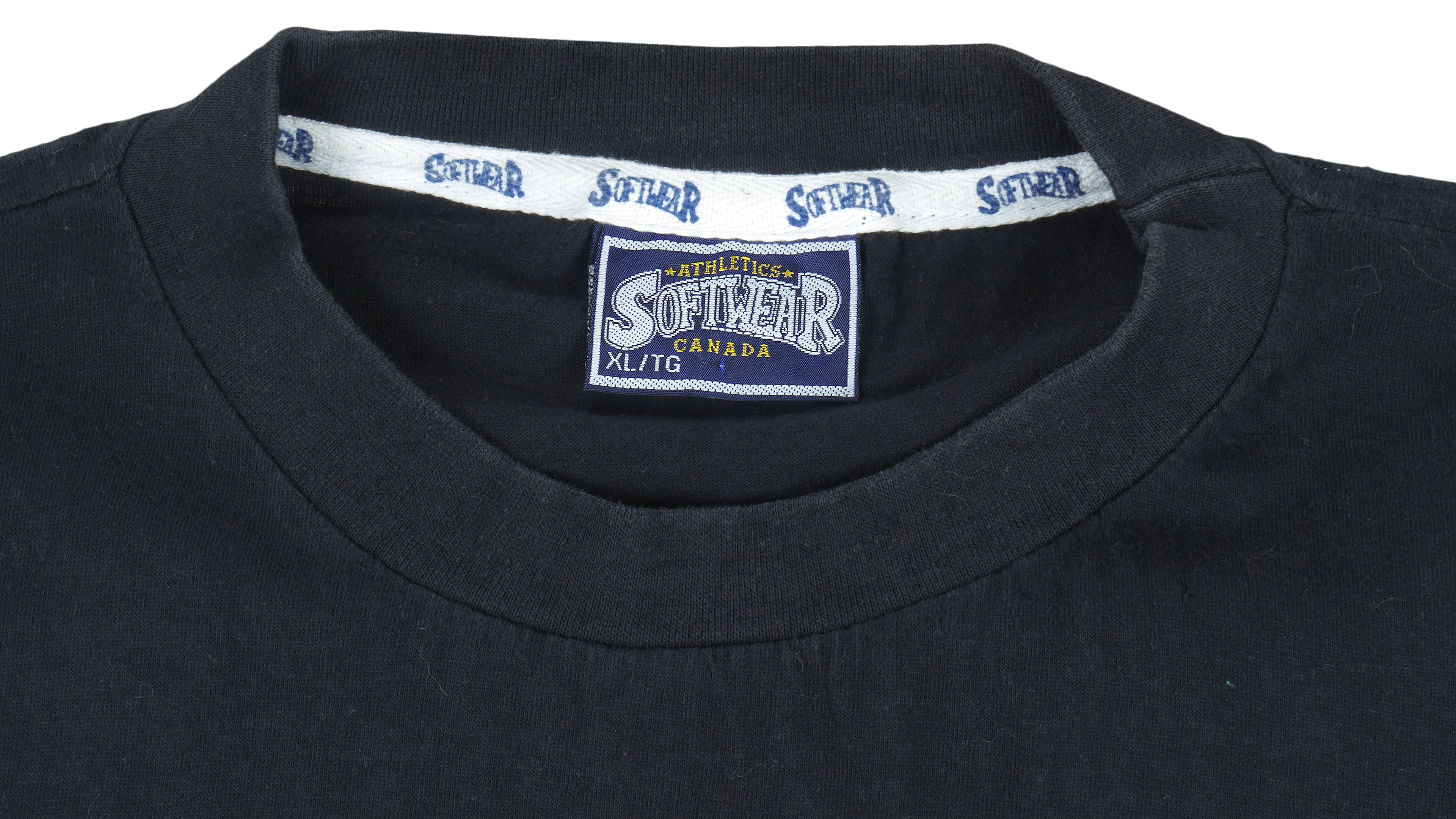 NHL (Athletic Softwear) - Boston Bruins Big Logo T-Shirt 1994 X-Large Vintage Retro Hockey