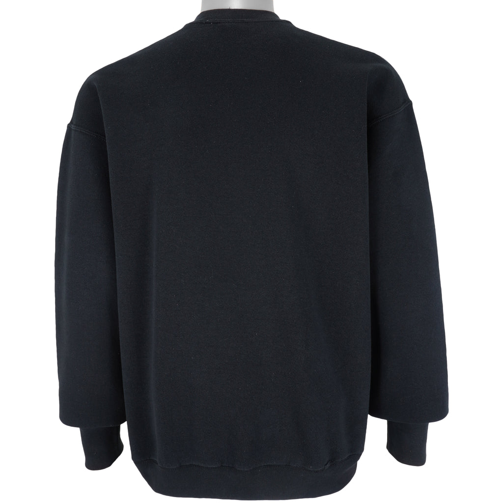 Vintage - Black Players 69 Spell-Out Sweatshirt 1990s Large Vintage Retro