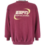 Vintage - ESPN Sports Center Embroidered Sweatshirt 1990s Large