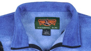 Vintage (Trail Crest) -  Blue Eagles Zip-Up Fleece Sweatshirt 1990s Large Vintage Retro