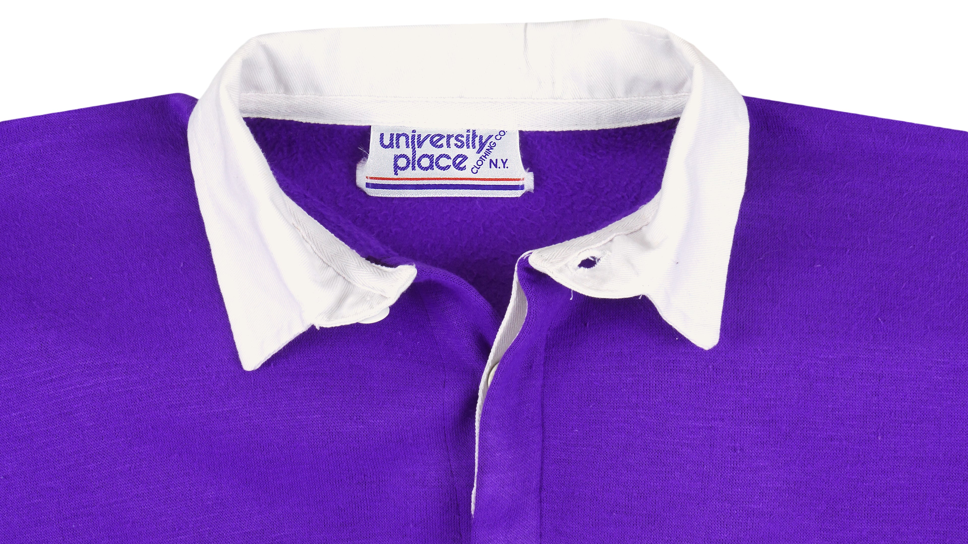 Vintage (University Place) - New York 1/4 Button Sweatshirt 1990s Medium Vintage Retro