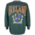 Vintage (Galt Sand) - Republic Of Ireland Big Logo Sweatshirt 1990s Large Vintage Retro