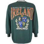 Vintage (Galt Sand) - Republic Of Ireland Big Logo Sweatshirt 1990s Large Vintage Retro