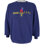 Vintage (Hanes) - Atlanta Olympic Embroidered Sweatshirt 1996 X-Large Vintage Retro