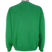 NFL (Logo 7) - New York Jets Spell-Out Sweatshirt 1993 X-Large Vintage Retro Football