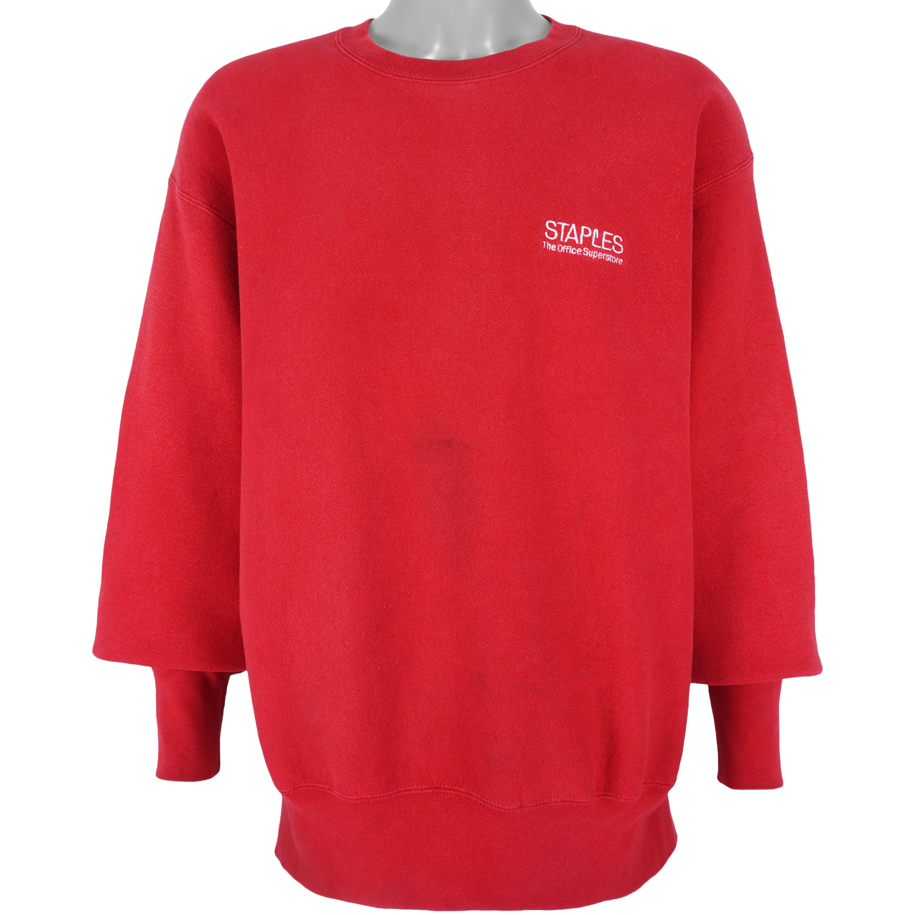 Vintage (Lee) - Staples, The Office Superstore Sweatshirt 1990s X-Large Vintage Retro