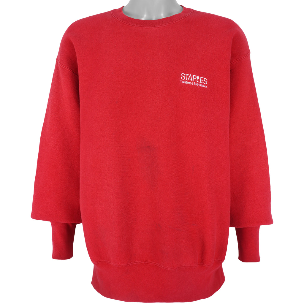 Vintage (Lee) - Staples, The Office Superstore Sweatshirt 1990s X-Large Vintage Retro