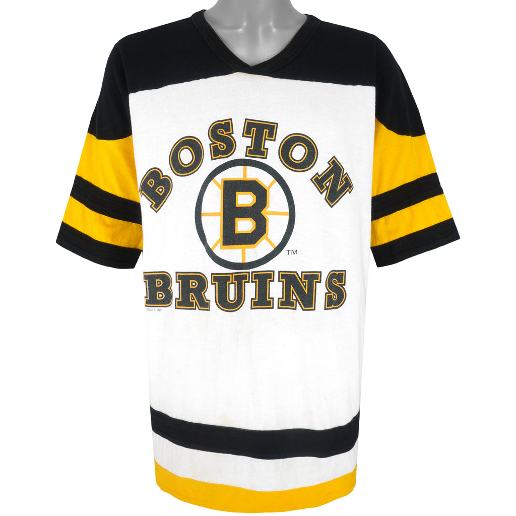 NHL (Logo 7) - Boston Bruins Hockey Jersey 1990s X-Large Vintage Retro Hockey