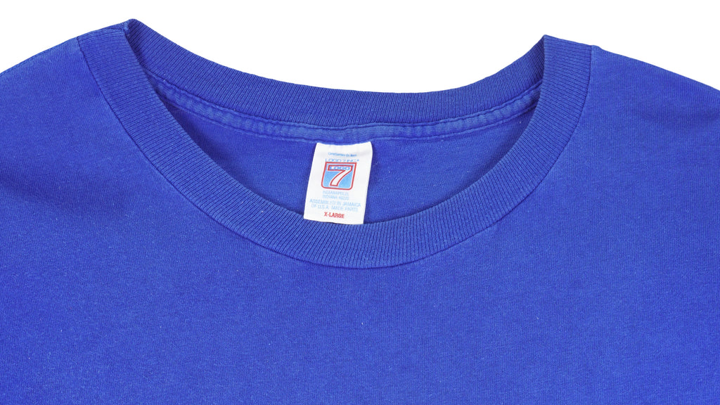 NBA (Logo 7) - Philadelphia 76ers T-Shirt 1991 X-Large Vintage Retro Basketball