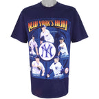 MLB (Pro Player) - New York Yankees Players Big Logo T-Shirt 1990s Large Vintage Retro Baseball
