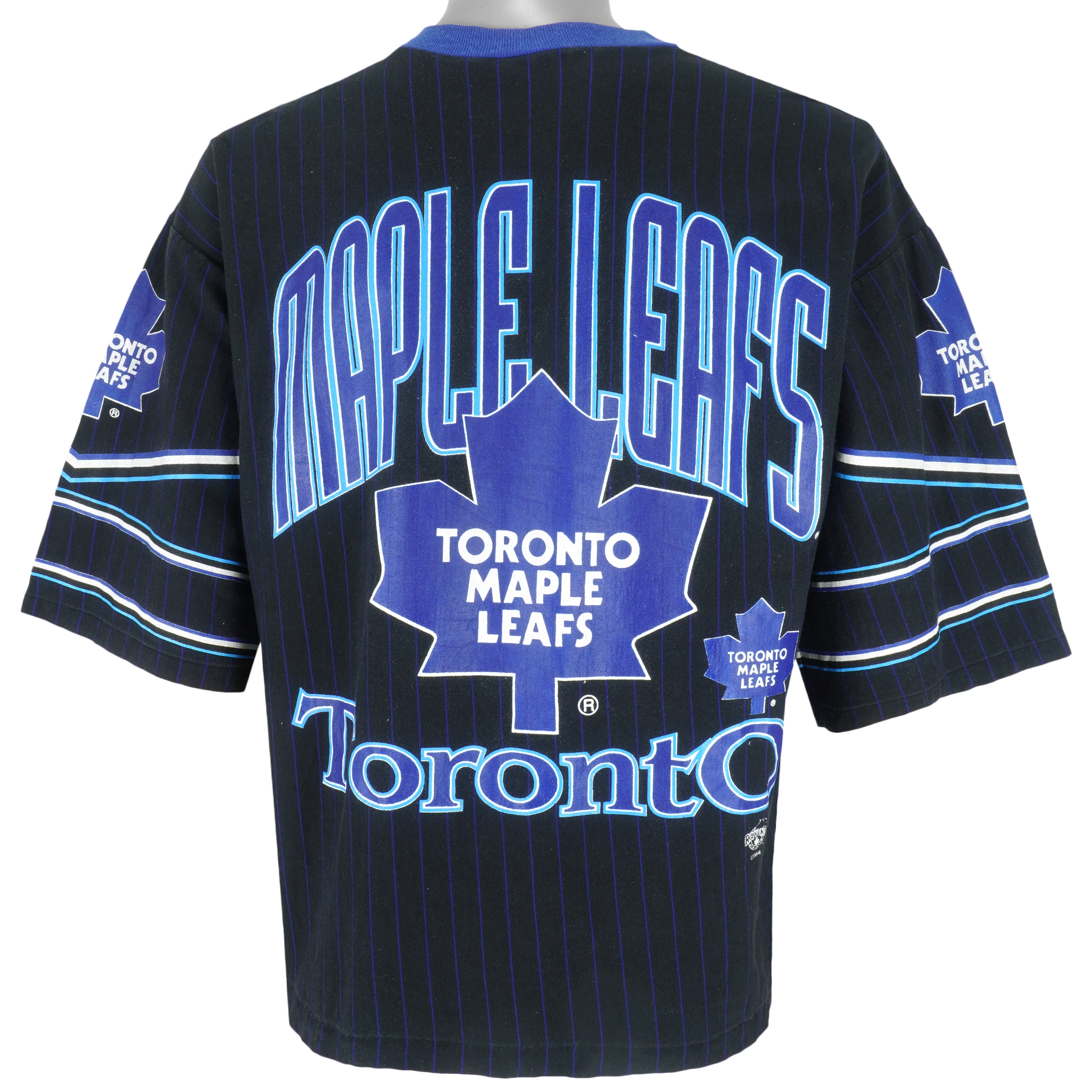 NHL (Ravens) - Toronto Maple Leafs Hockey Jersey T-Shirt 1990s Medium Vintage Retro Hockey
