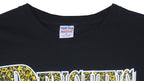 NHL (True-Fan) - Pittsburgh Penguins Big Logo T-Shirt 1990s X-Large Vintage Retro Hockey